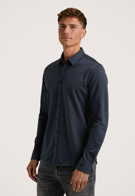 Twill Jersey Overhemd