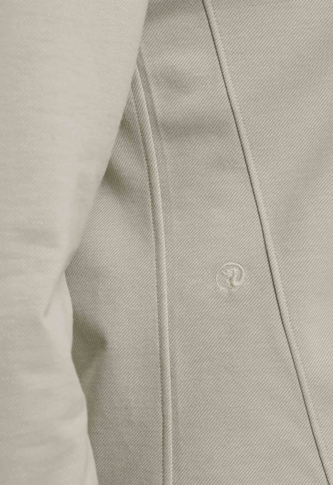 Overhemd Van Twill Jersey