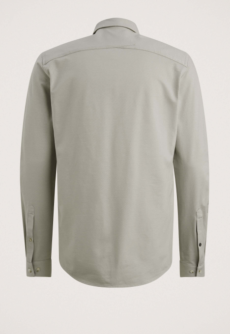 Overhemd Van Twill Jersey