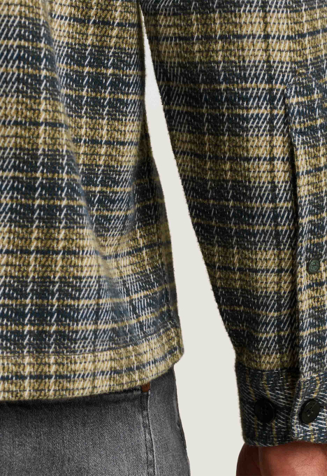 Mouline Check Overshirt