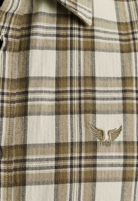 Overhemd Met Ruitpatroon