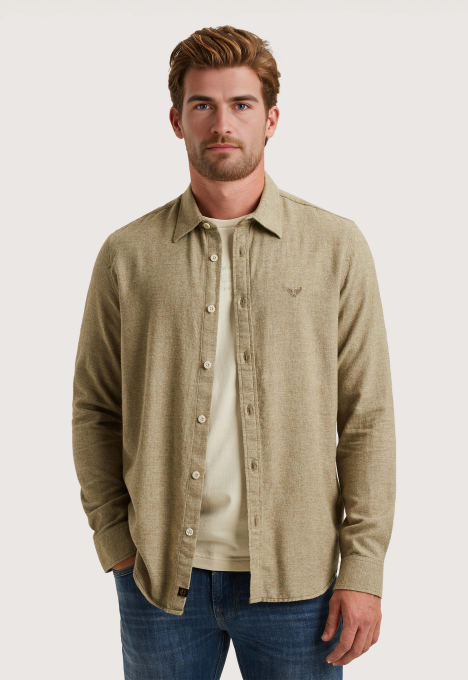 Overhemd Met Allover Structuur