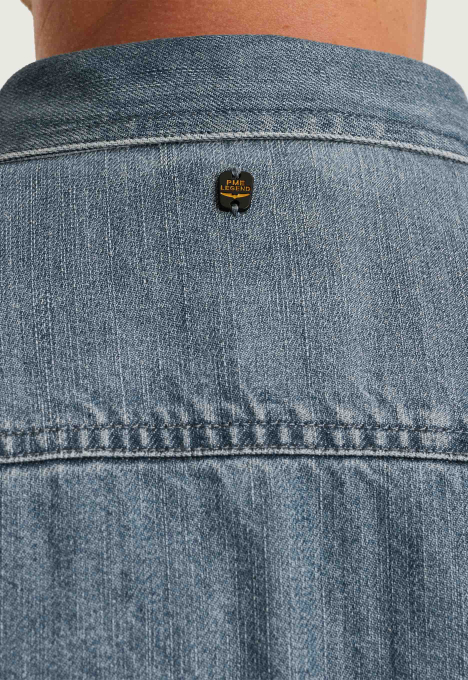 Denim Shirt Met Badges