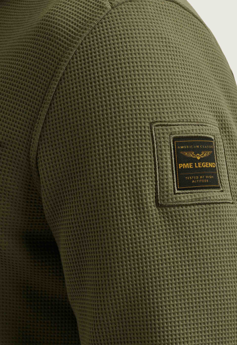 Waffle Structure Shirt