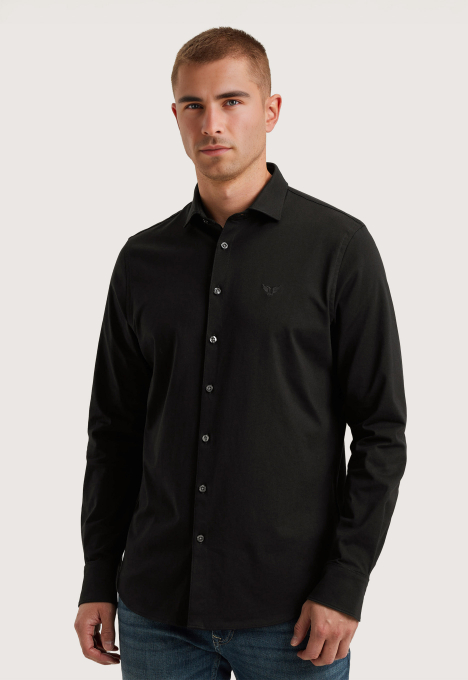 Satin Jersey Overhemd