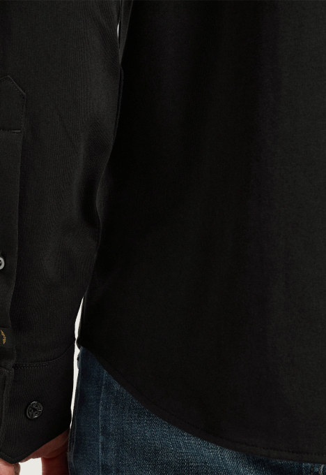 Satin Jersey Overhemd