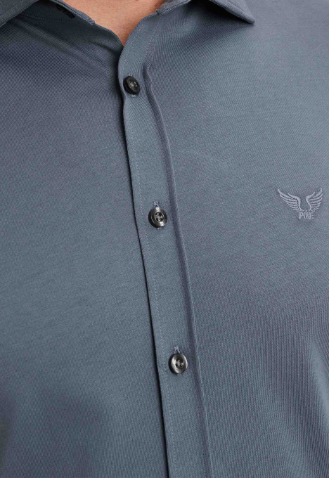 Satin Jersey Overhemd