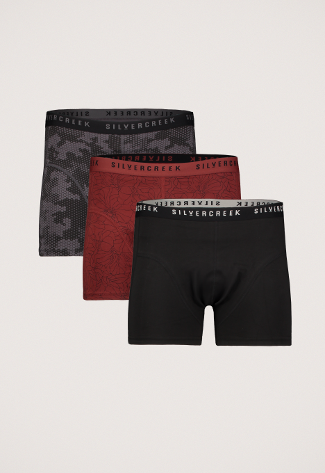 3-pack Geo Boxershorts