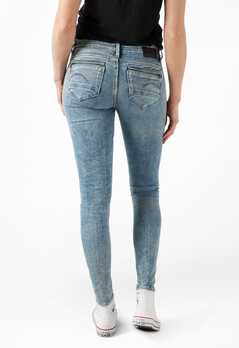 Midge Zip Skinny Jeans