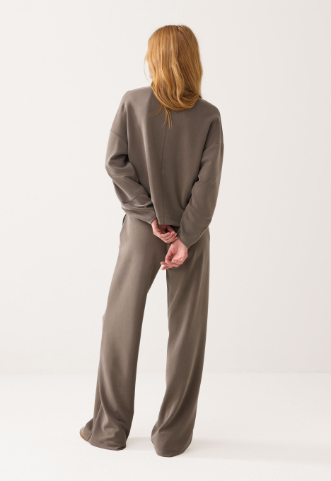 Washed Scuba Broek