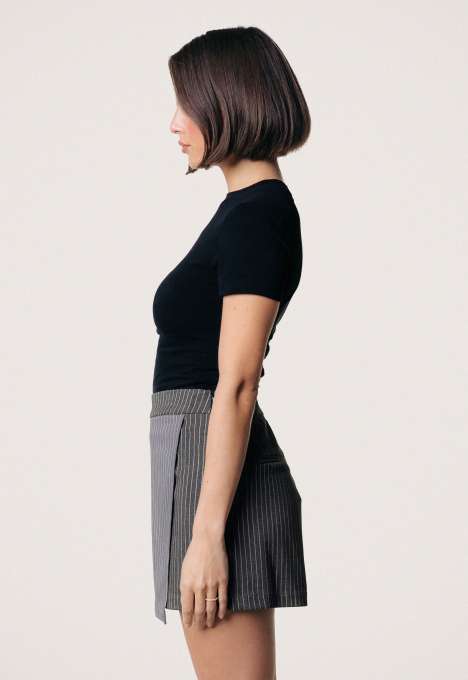 Ella Pinstripe Two Tone Skort