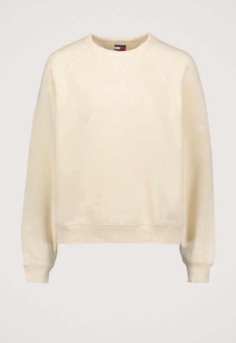 Raglan Script Sweater