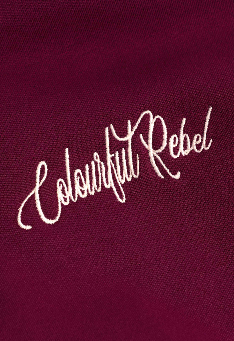 Striped Cuff Zip Sweater