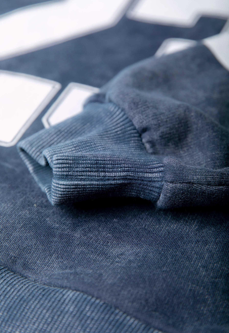  Rebel 23 Acid Wash Dropped Shoulder Sweater