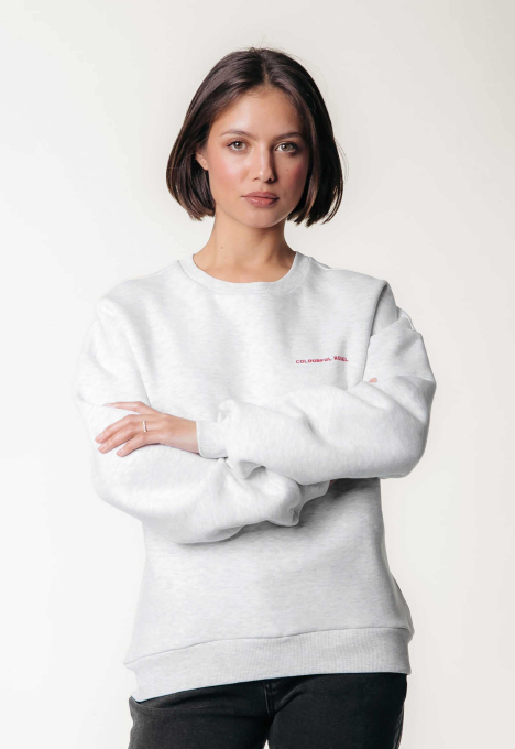 Flower square dropped shoulder
