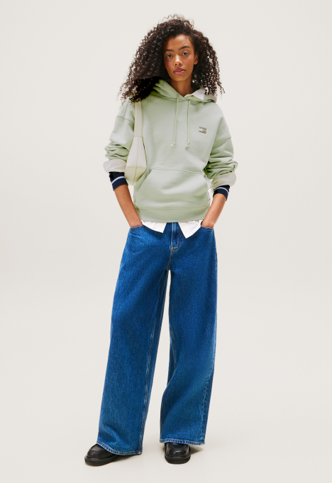 Boxy Badge Hoodie