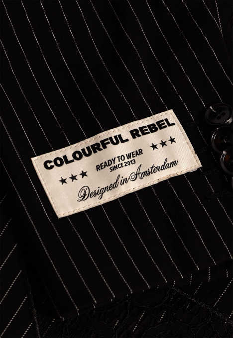 Jesra Pinstripe Blazer