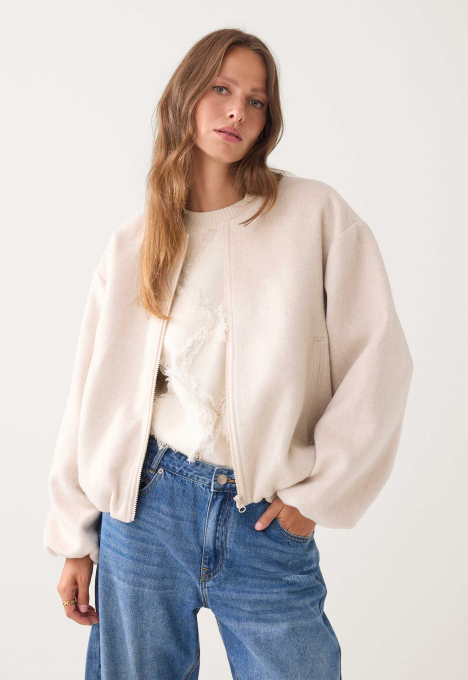 Jacket Bomber Classic Wol