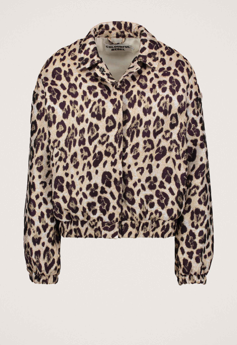 Bente Leopard Jacquard Jacket