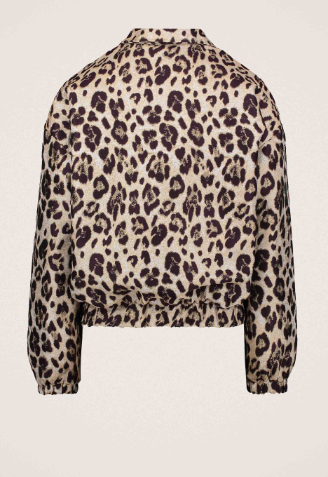 Bente Leopard Jacquard Jacket