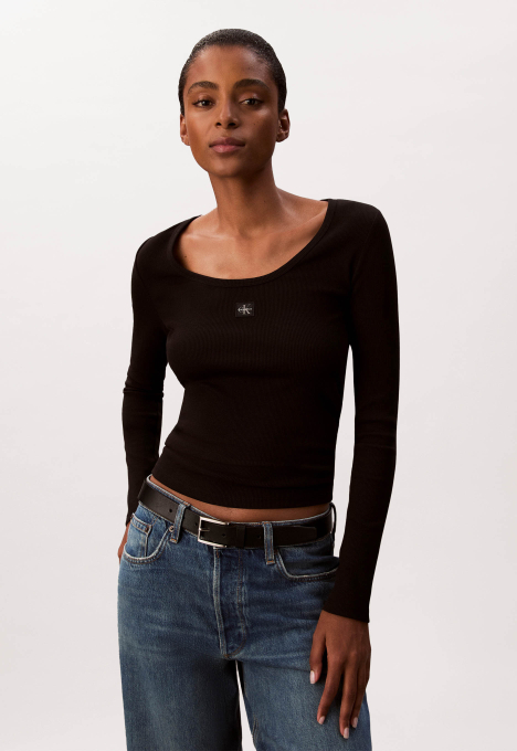 Rib Scoop Shirt