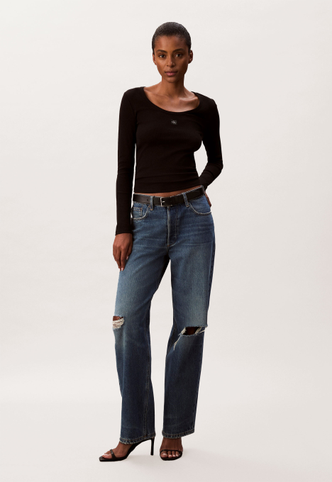 Rib Scoop Shirt