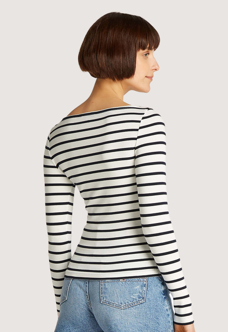 Boat Neck Top