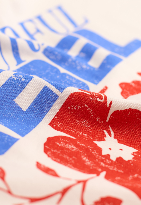Flower Boxy T-shirt
