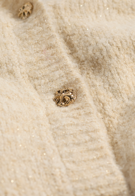 Cardigan Cozy Lurex Vest