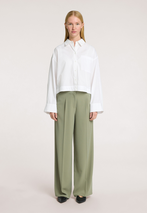 Astha Cropped Boxy Blouse