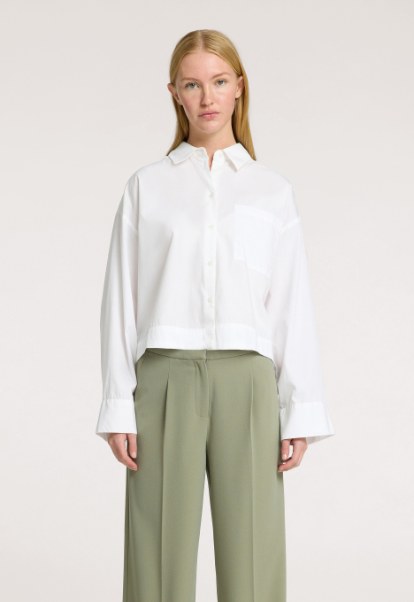 Astha Cropped Boxy Blouse
