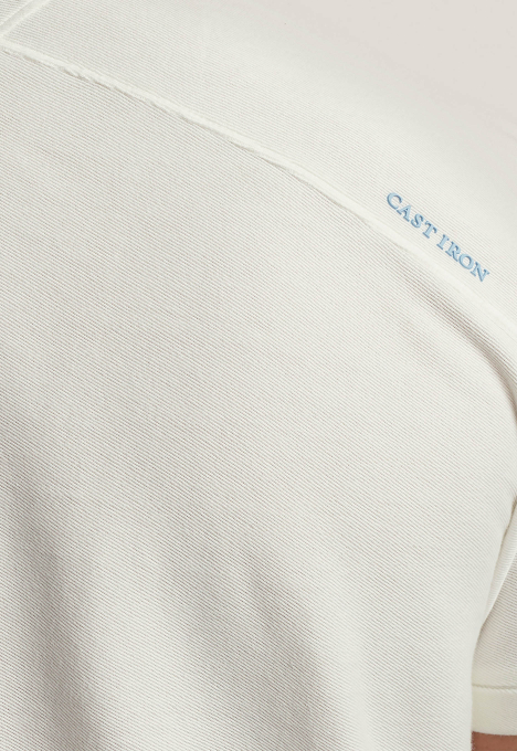 R-neck Regular Fit Co Twill T-shirt 