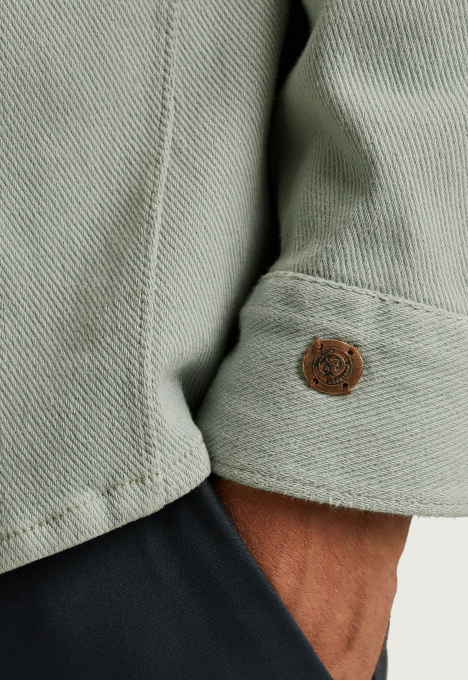 Twill Shirt Jacket