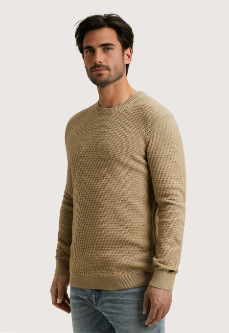 Cotton Structured Trui