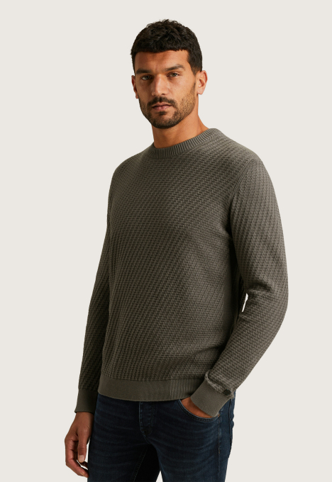Cotton Structured Trui