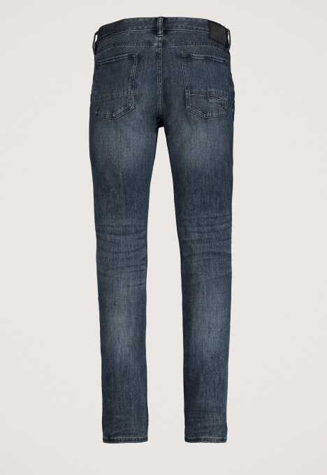 Riser Slim Structure Jeans