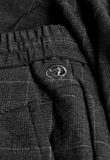 Refined Wood Check Chino 