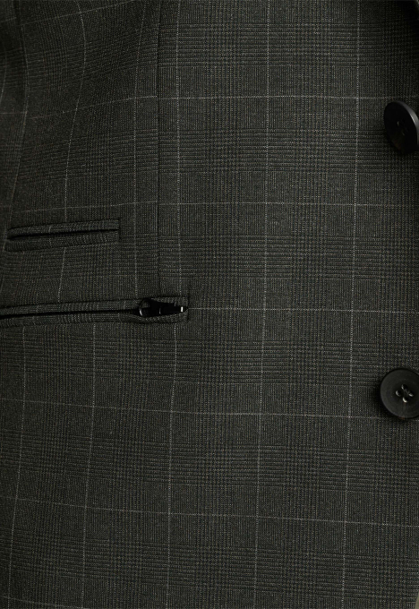 Refined Wood Check Colbert