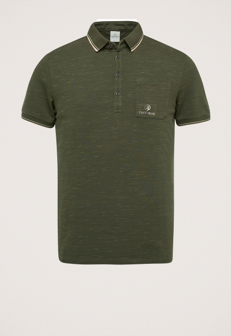 Injected Co Pique Polo