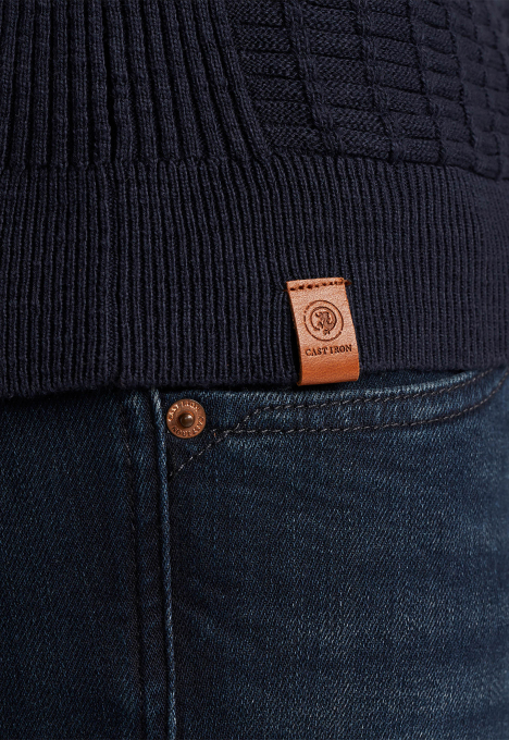 Casual Stripe Crewneck Trui