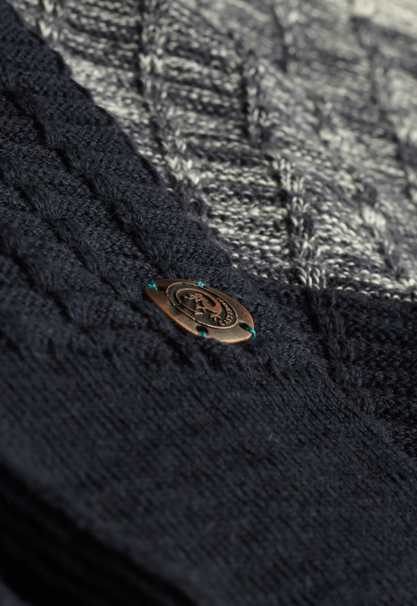 Casual Stripe Crewneck Trui