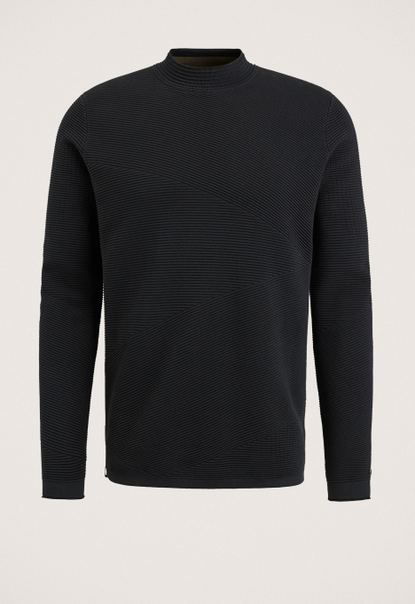 Cotton Modal Mockneck Trui