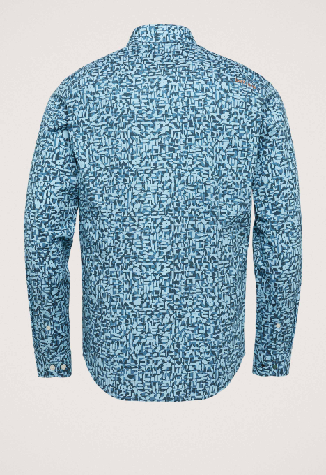 Print On Poplin Overhemd