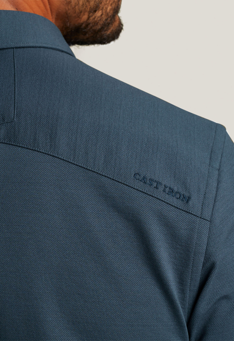 Twill Jersey Two Tone Overhemd