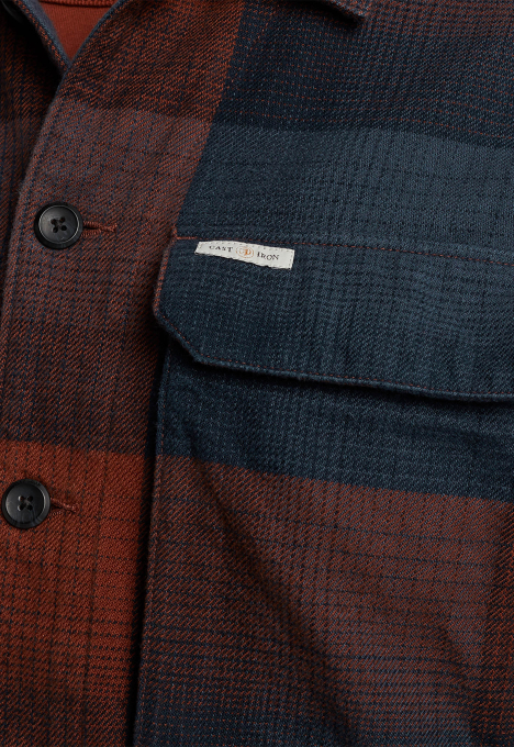 Check Regular Fit Overshirt