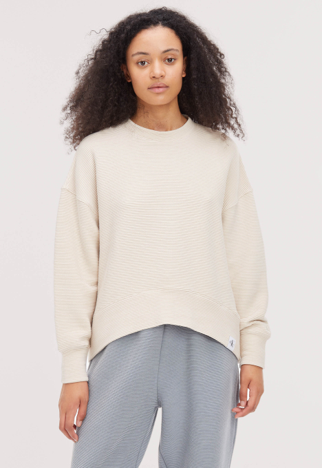 Tab Ottoman Crew Neck Sweater