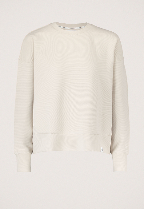 Tab Ottoman Crew Neck Sweater 
