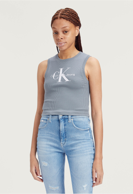 Archival Monologo Rib Top