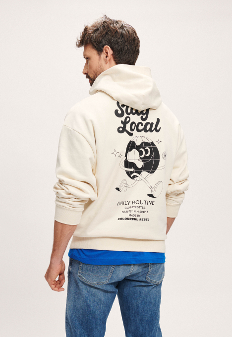 Stay Local Relaxed Hoodie 