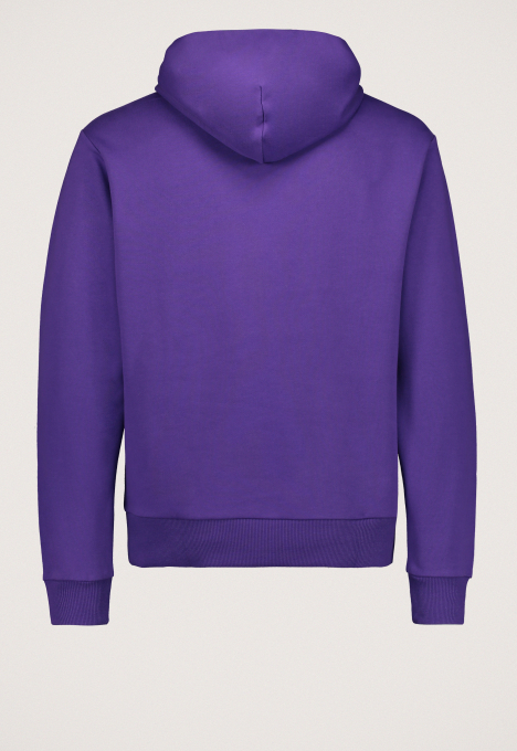 Uni Logo Relaxed Clean Hoodie